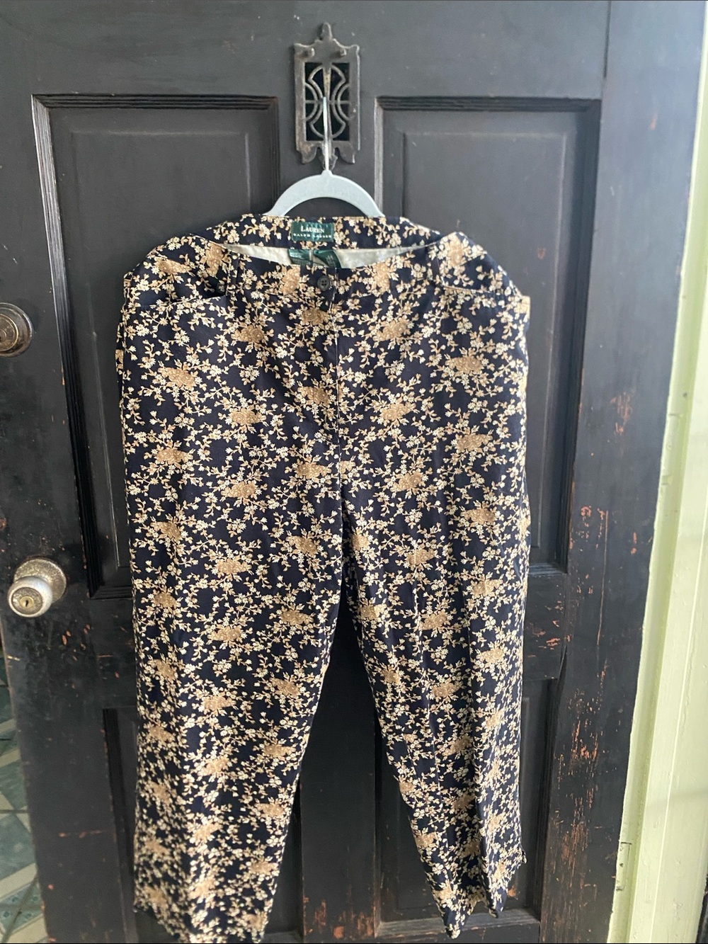 Lauren Ralph Lauren. Floral Straight-Leg Jeans